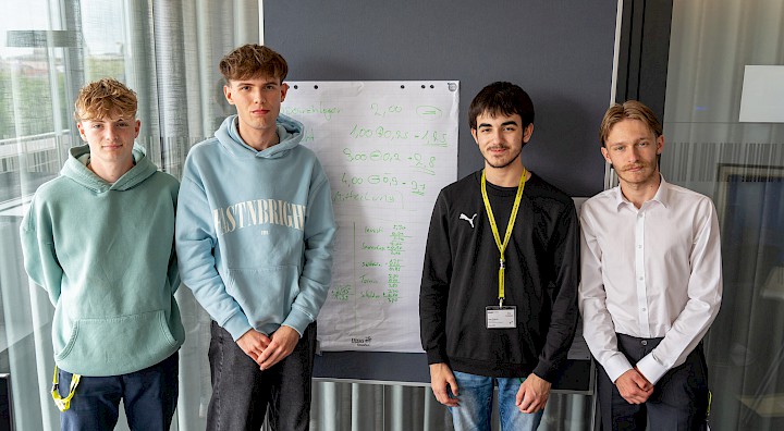 14. Platz: Team der Imperialbank der BHAK1 International Klagenfurt | © Bundesverband deutscher Banken